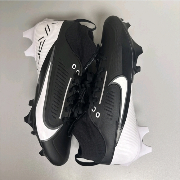 Size 16 Men's Nike Vapor Edge Pro 360 2 Football Cleats Black White DA5456-001 - Picture 4 of 5